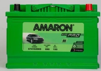 AMARON PRO Automotive Battery - 574102069 (AAM-PR-574102069)